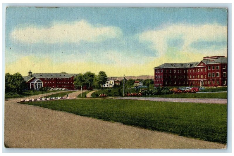 1958 General View Franklin Delano Roosevelt Hospital Montrose New York Postcard