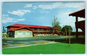 OAKLAND, California CA ~ Roadside RANCHO DEL REY MOTEL ca 1960s Postcard