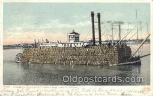 Mississippi River Packet Ferry Boats, Ship 1907 
