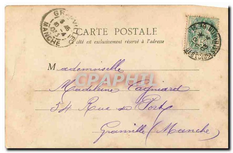 Old Postcard Church Paris Sorbonne