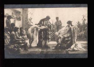 3039055 GREYHOUND Sale of SLAVE in HAREM by GIRANDE vintage PC