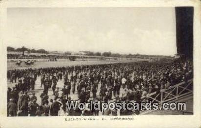 El Hipodromo Buenos Aires Argentina Postal Used Unknown 