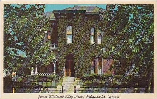 Indiana Indianapolis James Whitcomb Riley Home