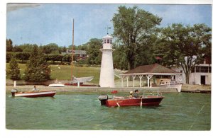 Motor Boat, Lake Simcoe, Barrie, Ontario,  Used 1962