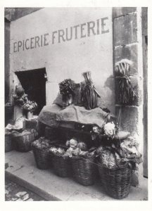 French Greengrocer Fruit Stall Epicerie During War WW1 Award Photo Postcard