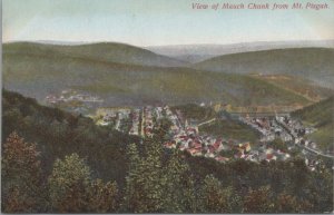 Postcard View Mauch Chunk From Mt Pisgah PA