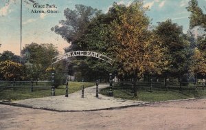 AKRON, Ohio, 1900-1910s; Grace Park