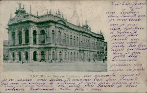 B576 Belgium Antwerp Flemish Theater postcard 1901