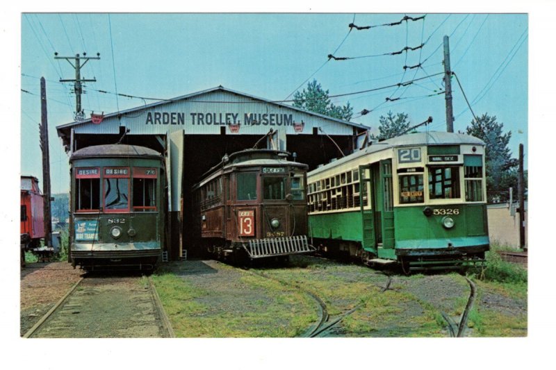 Arden Trolley Museum, Washington, Pennsylvania,