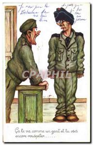 Militaria - Humor - Humor - Illustration - Old Postcard