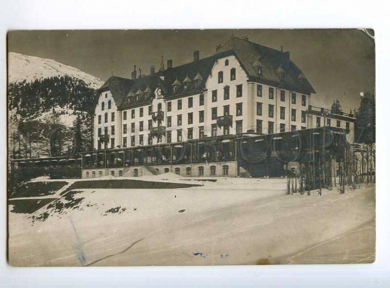 235436 SWITZERLAND DAVOS Basler sanatorium Vintage postcard