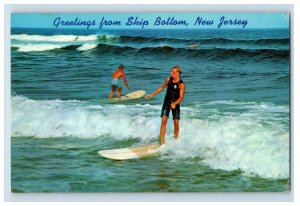 Vintage Greetings From Ship Bottom, New Jersey Postcard P93E