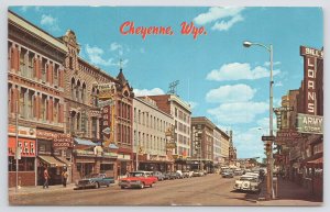 Sixteenth Street On US Hwy 30~Cheyenne Wyoming~PM 1989 Centennial~Vintage PC
