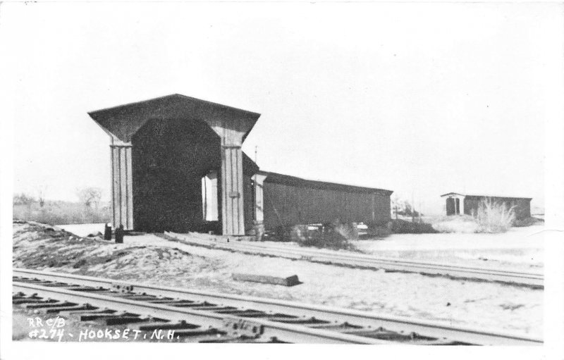 Railroad Track in Hookset, New Hampshire