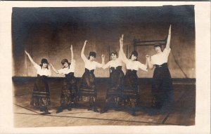 RPPC Women Actors Dancers Stage Theatre Preformers Costumes c1908 Postcard X2