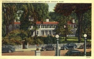 Governor's Residence in Augusta, Maine