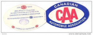 Canadian CAA Motor Assocation (AAA) Booklet, 30-50s