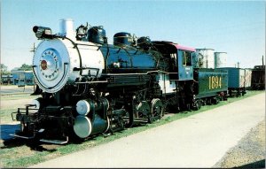 Vintage Railroad Train Locomotive Postcard - Southern Railway 1894