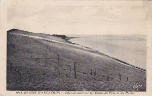 France Arcachon Effet de soleil sur les Dunes du Pyla et les Passes