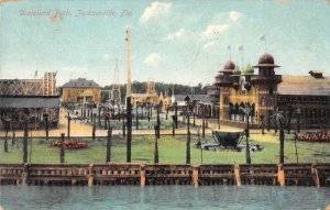 Jacksonville Florida Dixieland Park Scenic View Vintage Postcard JF686790