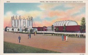 Illinois Chicago 1933 World Fair Travel And Transport Building