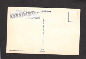 MI Sault St Marie Michigan Postcard George W Humphrey Ship National Steel Corp