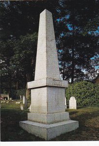 Monument Of Colonel Jonathan Buck Founder Of Bucksport Maine