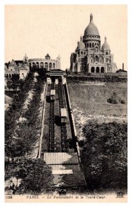 Paris , Le Funiculare et le Sacre-Cour