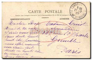 Old Postcard Caen Bertrand Boulevard