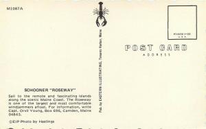 Schooner Roseway, Eastern Illustrated No. M1087A