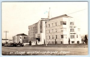 RPPC LA GRANDE, Oregon OR ~ ST. JOSEPH HOSPITAL Union County 1939  Postcard