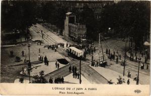 CPA L'ORAGE DU 15 JUIN a PARIS (8e) La Place St-Augustin (199915)