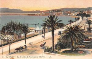 BR71661 la croisette et panorama sur l esterel chariot  cannes   france