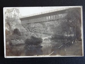 Yorkshire SCARBOROUGH The Valley Lakes c1911 RP Postcard