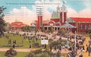 TORONTO CANADA NATIONAL EXHIBITION~THE GOVERNMENT BUILDING POSTCARD 1929