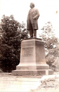 Missouri Hannibal Riverview Park Mark Twain Statue Real Photo