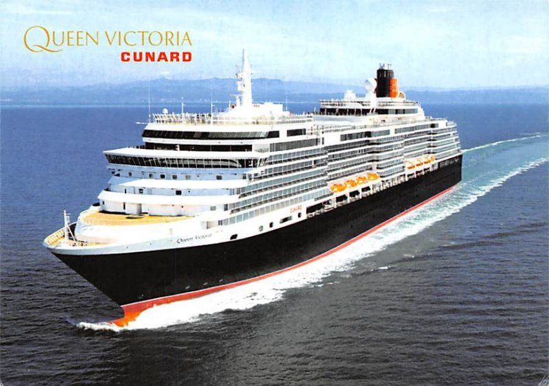 Queen Victoria Cunard Line Ship Unused 