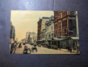 Mint Australia Postcard Flinders Street View in Melbourne Victoria