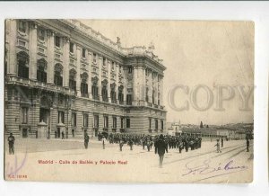 3089248 SPAIN Madrid Calle de Bailen y Palacio Real Vintage PC