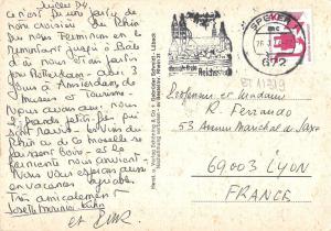 BT11319 Der deutsch rehin von koblenz bis mainz map cartes geographi     Germany