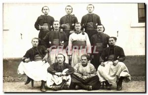 PHOTO CARD Sathonay Militaria Alexandre Chalard 2nd regiment of Zouaves 18th ...