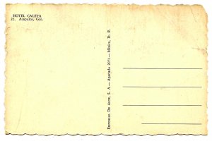Mexico - Acapulco. Hotel Caleta     (tear, corner damage)