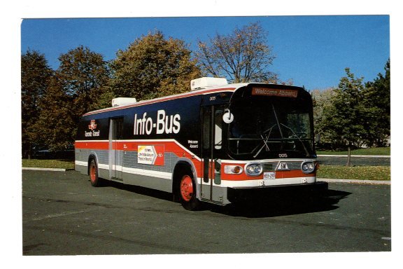 Toronto Transit Info Bus , Ontario