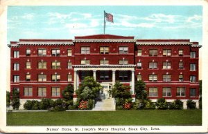 Iowa Sioux City St Joseph's Mercy Hospital Nurses' Home