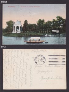 GERMANY 1916, Fieldpost card, Magdeburg, WWI