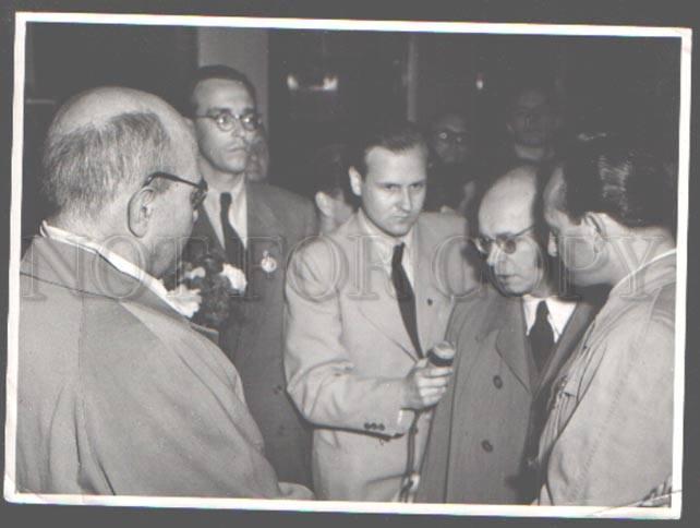 098718 Performances Russian BALLET in Germany 1954 Real PHOTO