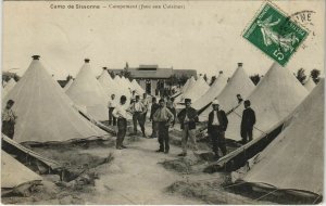 CPA Sissonne Campement FRANCE (1052058)