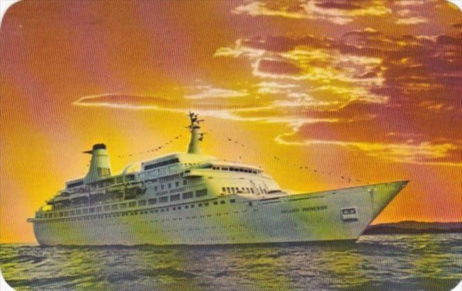 Island Princess Norwegian Registered Cruise Ship