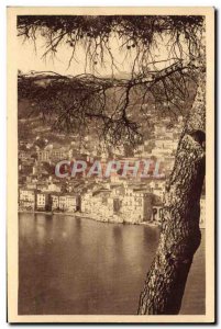 Old Postcard View of Villefranche & # 39ensemble