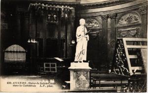 CPA ANGERS - Statue de Ste-Cecile dans la Cathédrale (254029)